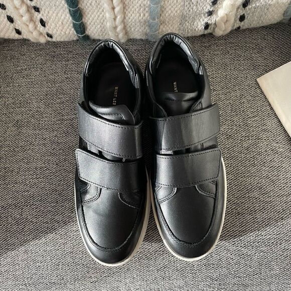 🇨🇦NWT Want Les Essentiels Lydd Velcro Strap Leather sneaker 40 - Picture 12 of 14